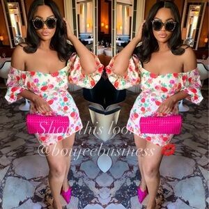 ZARA Floral Print Dress